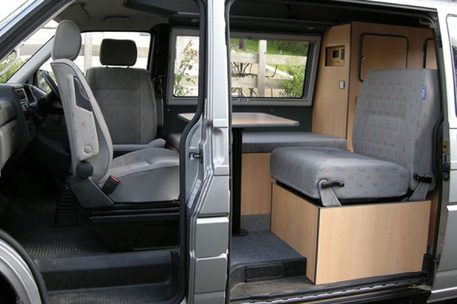 consumer unit in camper van conversion