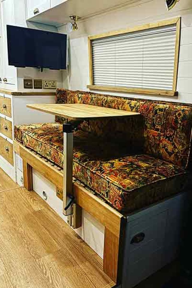 starting the conversion of a custom campervan by SCC Conversions