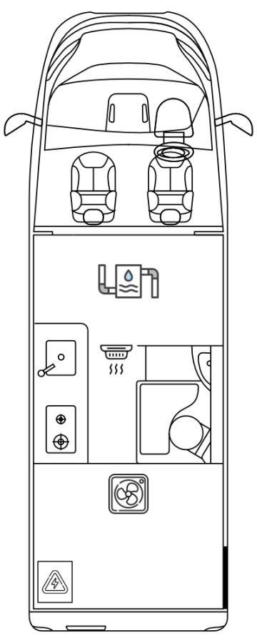 Motorhome Habitation Layout