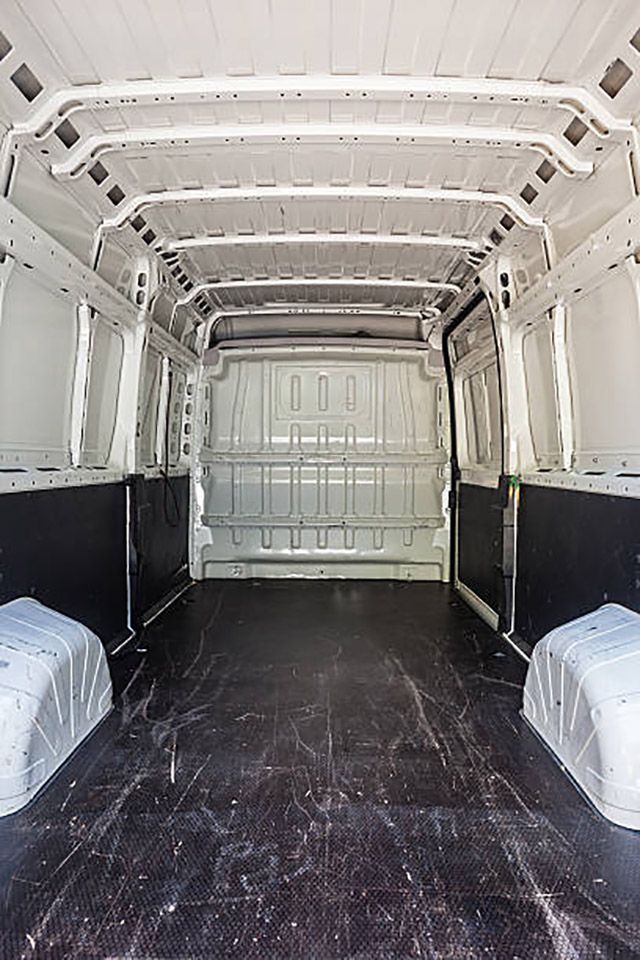 starting the conversion of a custom campervan by SCC Conversions
